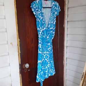 Lilly Pulitzer Blue and White Dress